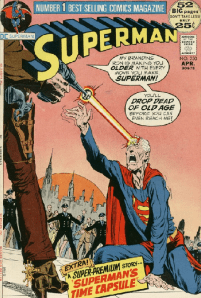 Shouldn't Superman look more like this since he's more than a hundred years old?