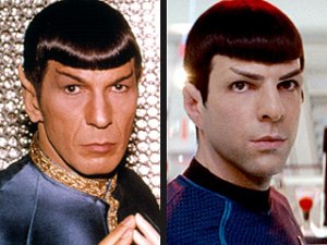 For me, the weird thing about Spock aren't the ears... it's the haircut.
