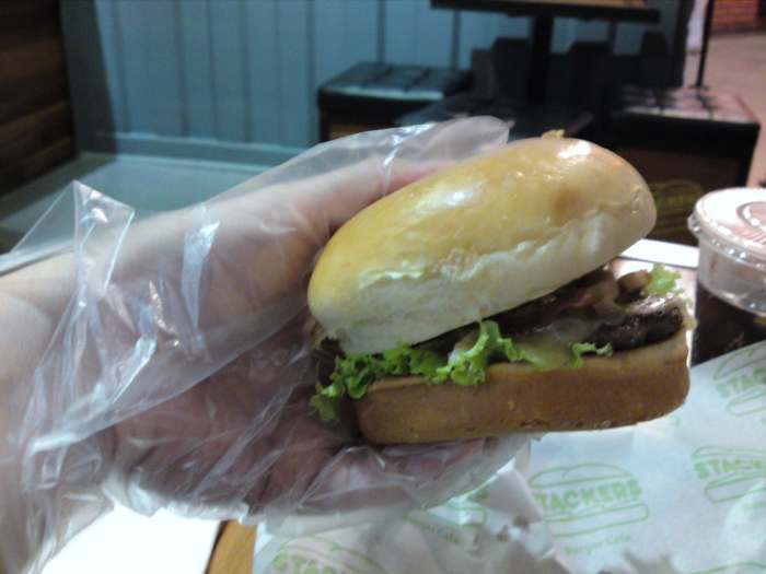 At least I don't have to wash my hand afterwards.