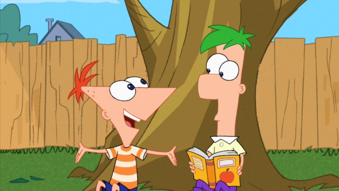 Sorry Phineas and Ferb! You just didn't make the list!