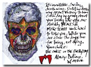 A great piece of advice from his official website, ultimatewarrior.com