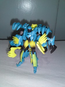 The sky blue also works in robot mode