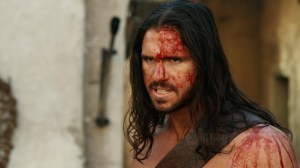 What Hercules looks like after every fight in the film.