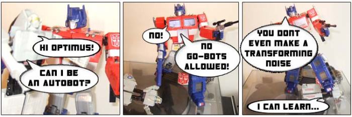 He tried. God bless his little robot heart, he tried.