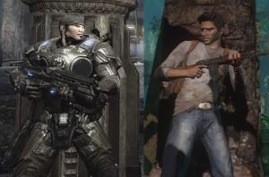 If this were a real fight, I'm betting on the beefy guy with the heavy body armor!