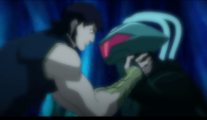 What? Are you two going to kiss?