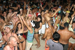 It's a very religious time in the Philippines.