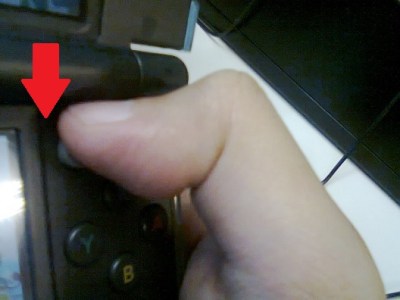 Nudging the C-Stick downwards is much harder because you'd have to "hook" it with your thumb.