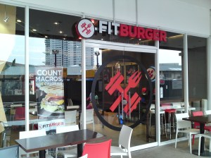 No, it is not a gym. But the entrance does make it look like one!