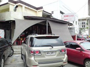 Not shown here: the building that's under construction to the left of Sweet Ecstasy.