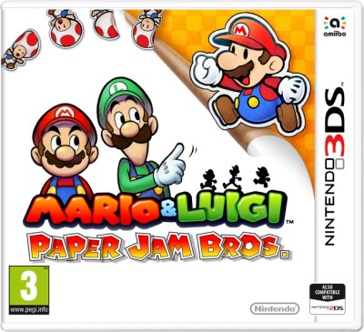 box art - mario and luigi paper jam bros