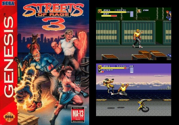 Streets of Rage 3.