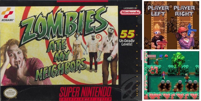 collage - zombies ate my neighbors