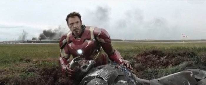 tony and injured rhodey