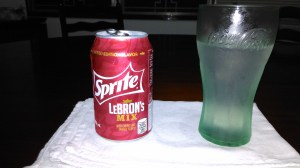 Look at that clear fizzy soda.