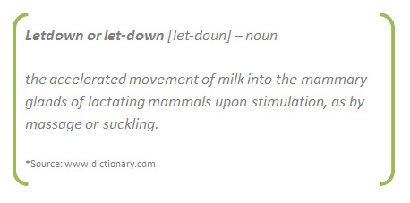 letdown-defined
