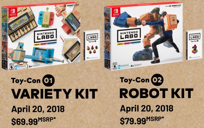 A Middle-Aged Geek’s Opinions of Nintendo Labo | 3rd World Geeks